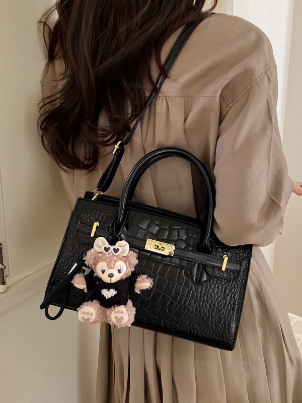 Bolso de moda de comercio exterior cocodrilo para mujeres 2026 nuevo bolso de mano europeo y americano para mujeres lujoso hombro mochila
