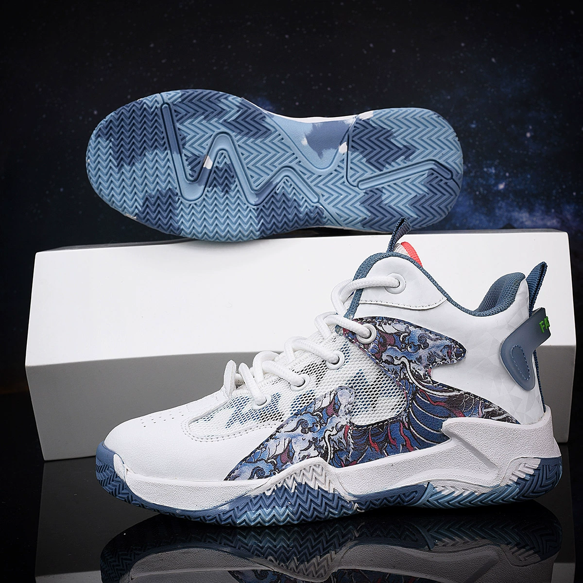 Children's Non-Slip Basketball Shoes for Boys - Breathable Summer Trendy Sports Footwear