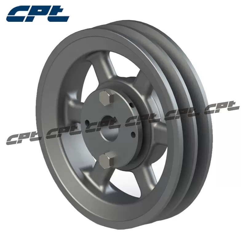 CPT 美标铸铁皮带轮 2-5V1250SF  配用QD锥套 整体式