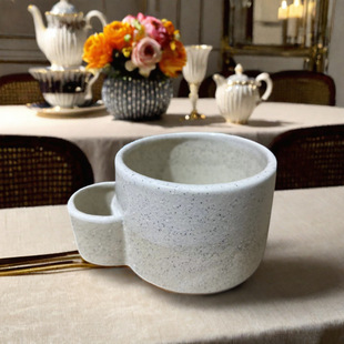 Ceramicholder Ceramic Wax Jar Sage Aromatherapy Burner Three-In-One Candle Cup Fragrance Cup Container Incense Burner