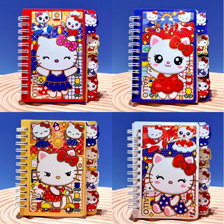 New arrival, cute separator coil notebook, cute good-looking girl 100K note pad, notepad