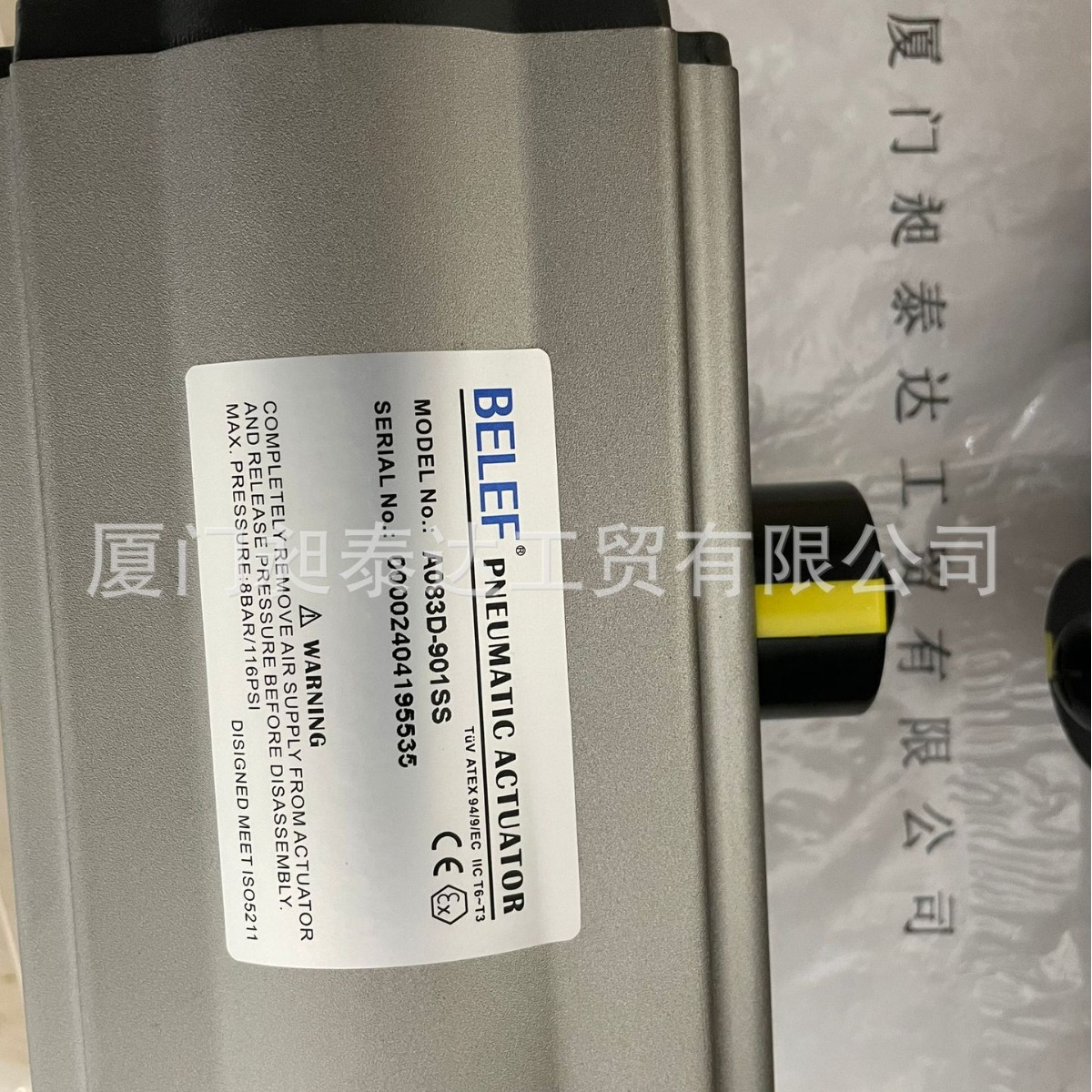 供应 BELEF 气动执行器A083D-901SS 全新正品  现货批发