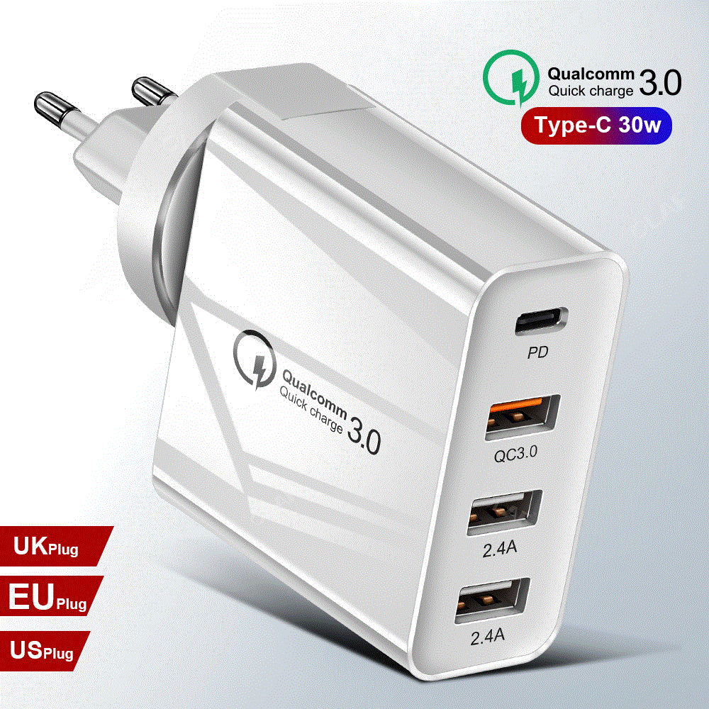 48W PD charger qc3.0 PD fast charge Mult...