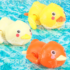 同款戲水奶牛發條小烏龜上鏈小黃鴨男孩女孩洗澡沐浴玩具批發