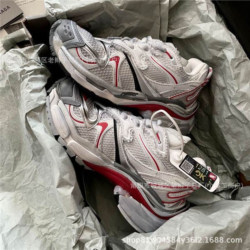 Putian Dad Shoes Paris Wholesalerunner2.0 Round-Toe Lace-Up Old Paris Balenciaga 4Th Generation
