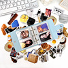 Polaroid, small photoalbum, card book, storage system, tear-off sheet, 1inch, 2inch, 3inch