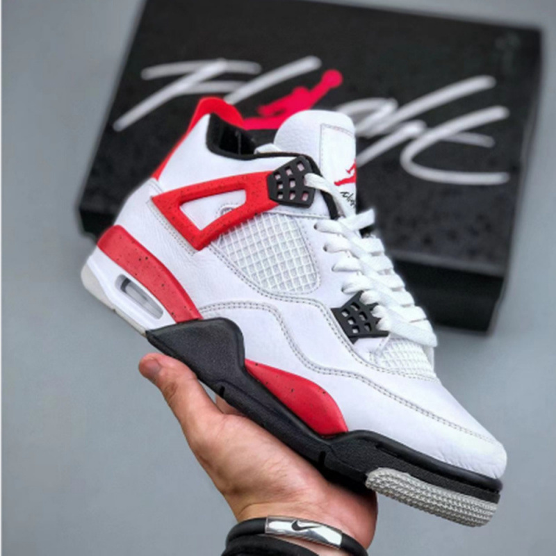 莆田靴工場卸売会社レベル AJ4 電気メッキグレーミリタリーグリーングレーウサギジョー 4 クロスボーダースポーツ男性と女性のブルーシューズ|undefined
