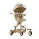 Baby Walking Artifact Baby Lightweight Foldable Children's Trolley Two-way Baby Trolley Out Walking Baby One Button Folding
