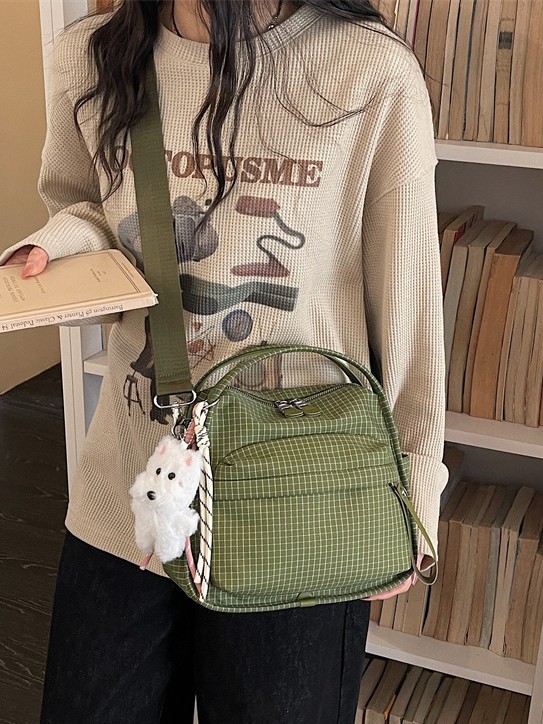 Casual ligero japonés versátil bolso de tela de nylon 2026 nueva moda de hombro mochila bolso de viaje
