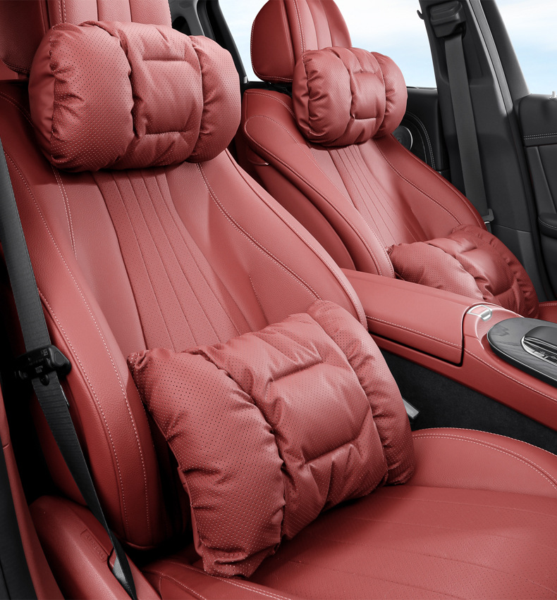 Suitable for Mercedes-Benz car headrest S-class Maybach E300L/C260L/GLE/GLC/GLB neck pillow waist cushion
