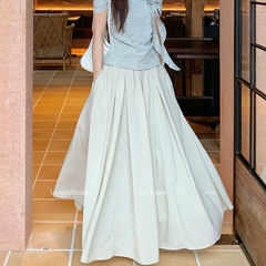 LS フレンチエレガントハイウエストスカート広州十三行 2025 夏の新作婦人服 22310 #