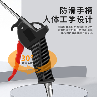 ll高压吹尘枪气管气吹枪气泵吹灰枪货车喷气除尘加长吹气抢风枪套-阿里巴巴