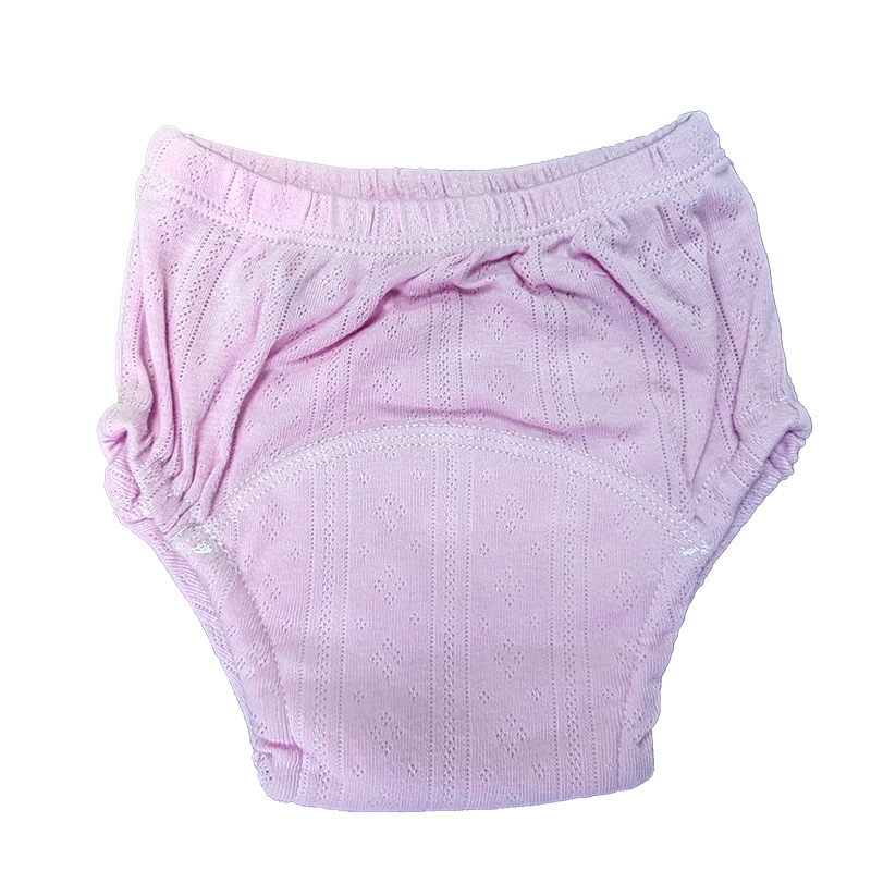 Children's cotton training trousers, washable breathable potty training pants, multi-color sizes