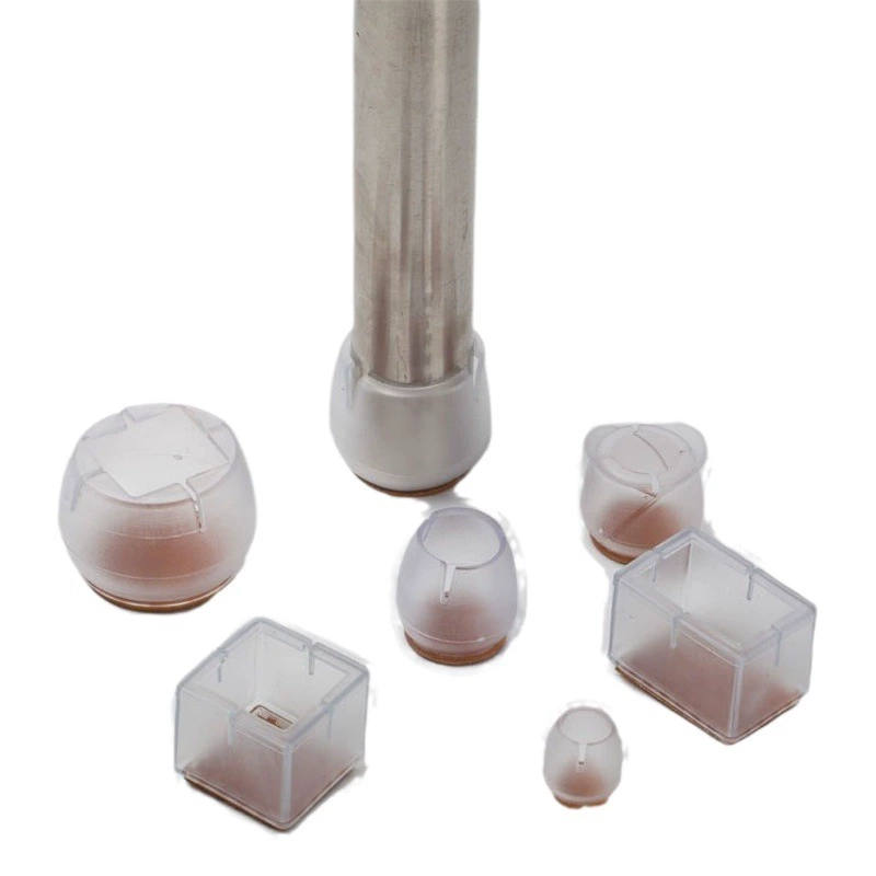 Чехлы на ножки стола и стула, утолщенные нескользящие износостойкие чехлы на ножки стула, напольные из цельного дерева, устойчивые к царапинам чехлы на ножки стола и стула