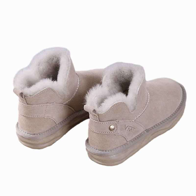 2023 Winter New Network Red Dicke Sohle Hoher Komfort Lässige Kurzarm-Martin-Stiefel mit Plüsch und warmer Isolierung_voghion.com