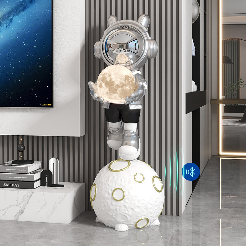 宇宙飛行士宇宙飛行士床置き大型装飾品リビングルームテレビキャビネットホテル新居引っ越し新しい家引っ越し家具|undefined