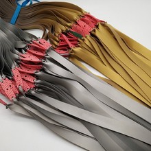 2.0加厚扁皮筋弹弓高弹力加宽加长大威力耐用有架1.5防冻橡皮筋组