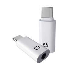 适用于华为耳机转接头typec转换头type-c转3.5mm圆头苹果16跨境