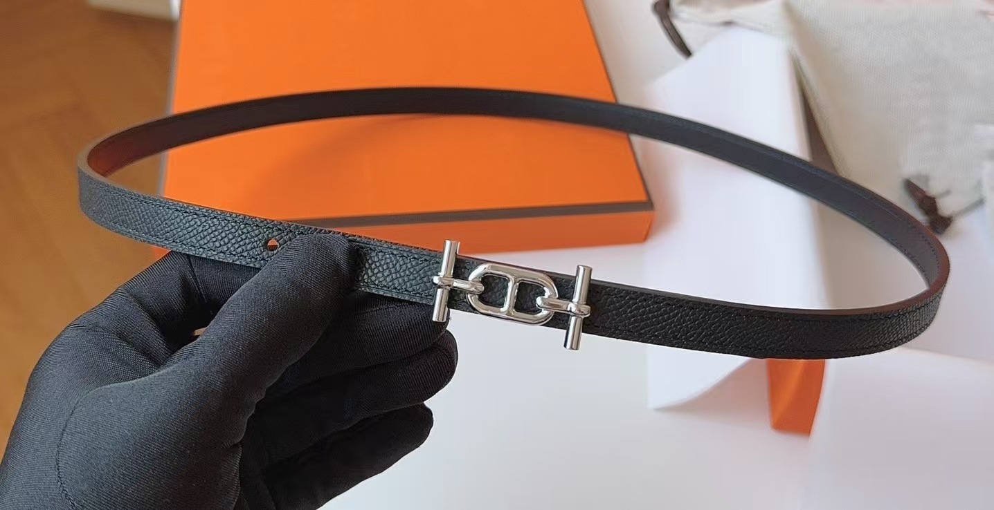 Black with silver buckle