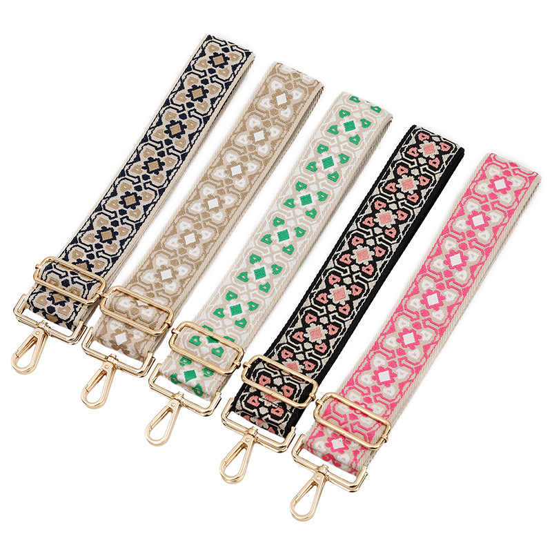 All Seasons Season Women'S Gender All Seasons Polyester Metal Ditsy Floral Bag Strap
