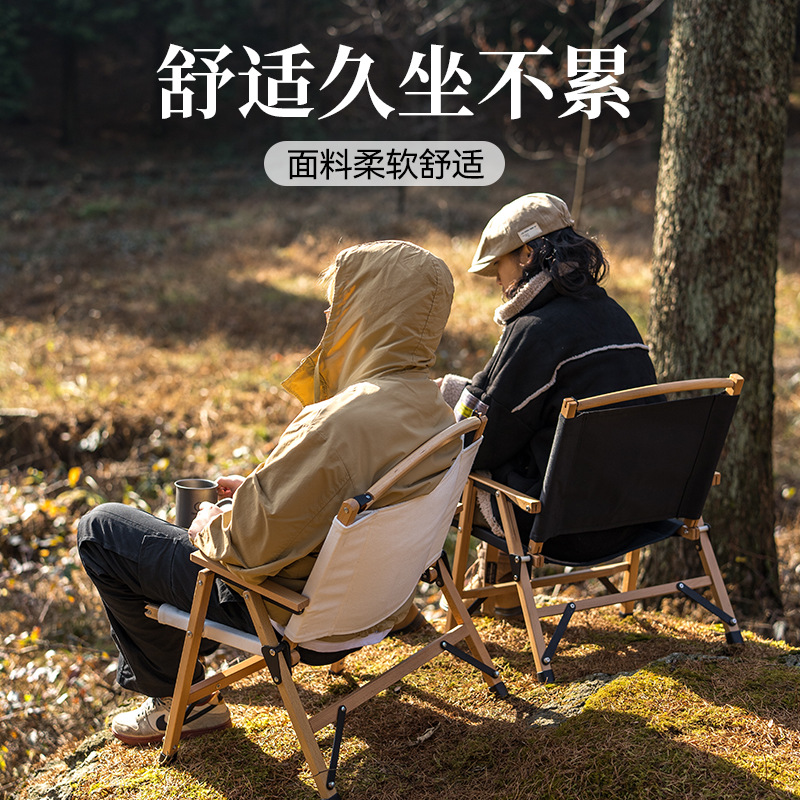 Kermit Chair Portable Picnic Camping Chair Aluminum Alloy Iron Pipe Foldable Outdoor Fishing