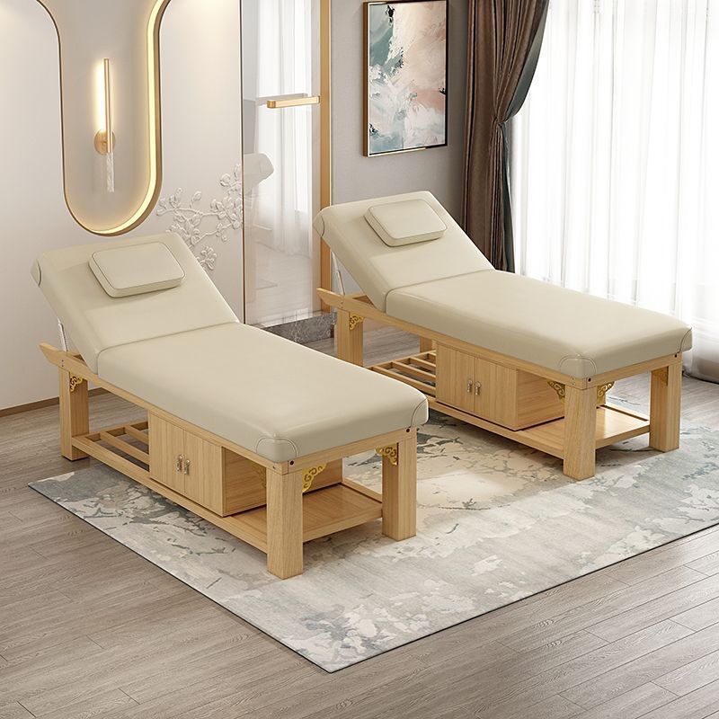 Solid wood latex beauty salon dedicated home massage bed massage…