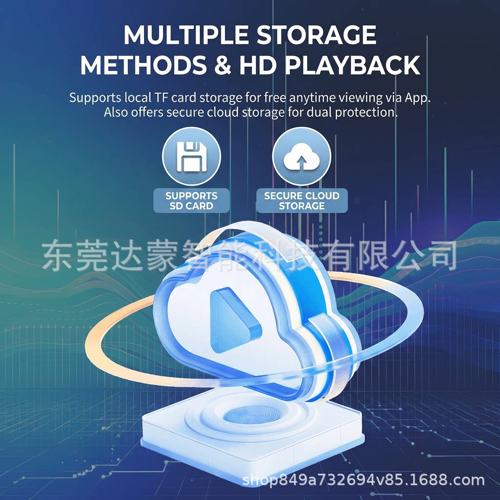 Xiaodenglong Smart-WiFi-Kamera 1080P Nachtsicht