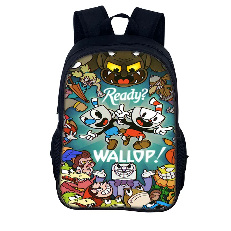 Tea cup, cartoon children's backpack, school bag for kindergarten