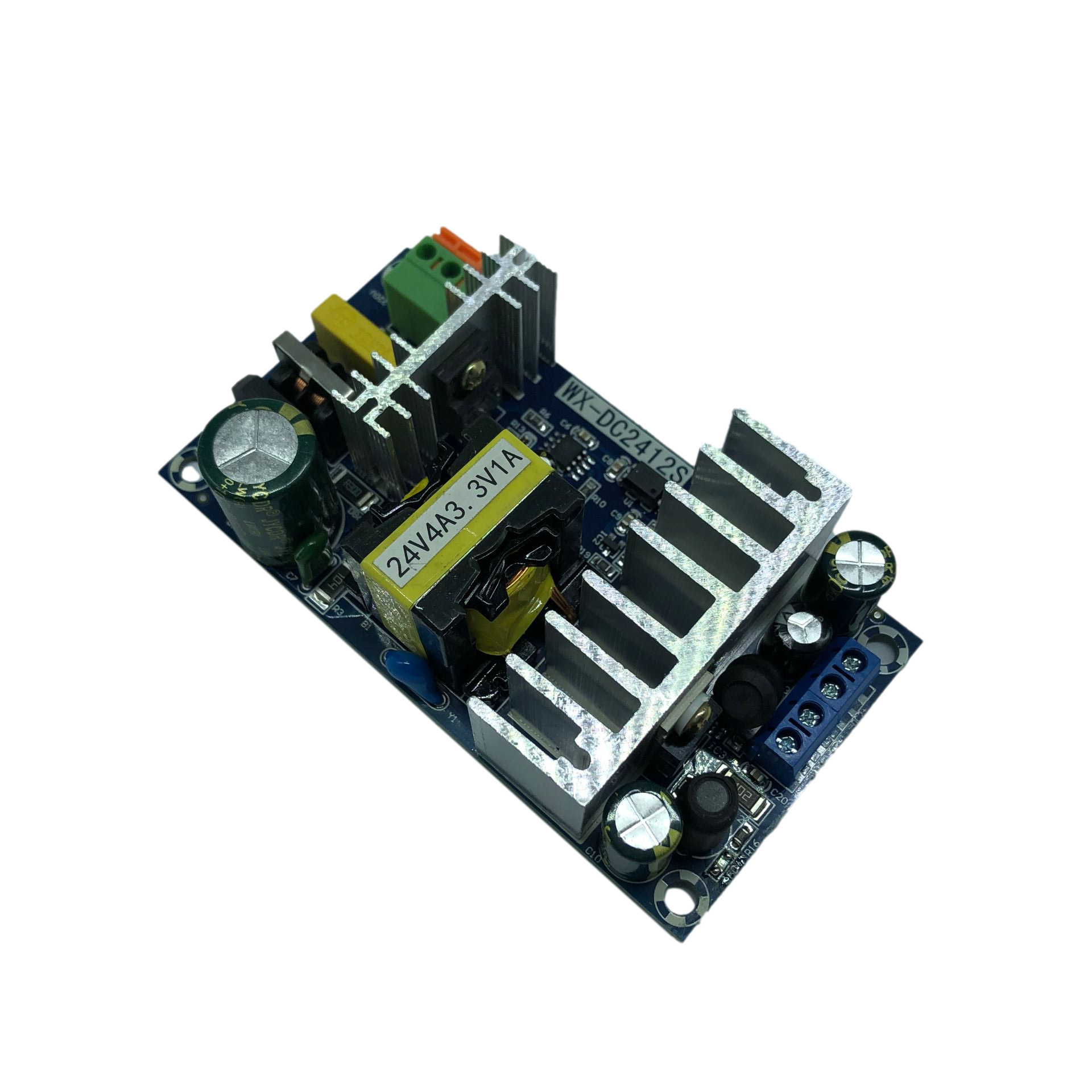 24V4A3.3V1双路开关电源模块 裸板 AC-DC隔离电源 双路输出电源