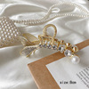 Brand hairgrip from pearl, crab pin, hairpins, shark, hair accessory, South Korea