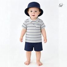 ���Q���b��ͯ6M-36M�¿�3PCS�ļ�T-shirt+��ѝ+ñ�ӌ������bDSD31
