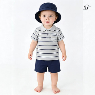 ���Q���b��ͯ6M-36M�¿�3PCS�ļ�T-shirt+��ѝ+ñ�ӌ������bDSD31