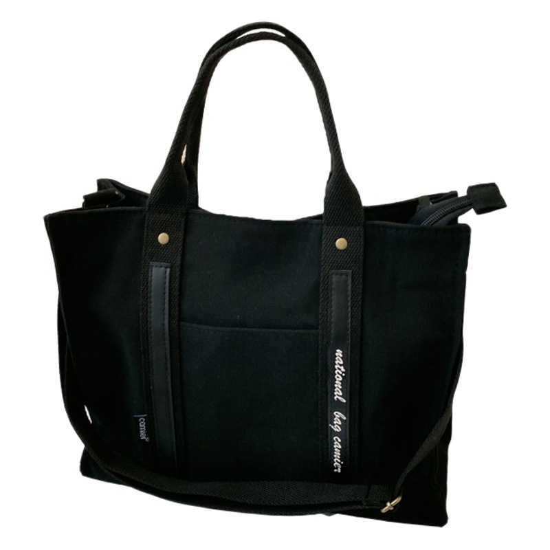 Estilo japonés nuevo original engrosada bolsa de lona artístico estudiante universitario Portátil Bolsa de ordenador bolso de hombro clase bolsa de mensajero