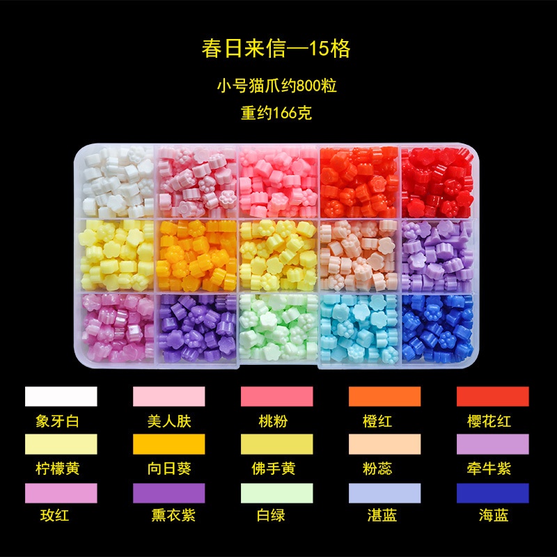 Un conjunto completo de sellos de pintura al fuego, fábricas de comercio exterior transfronterizas, granos de cera de pintura al fuego, accesorios de bricolaje en caja, almohadillas de desmoldeo para hornos al por mayor