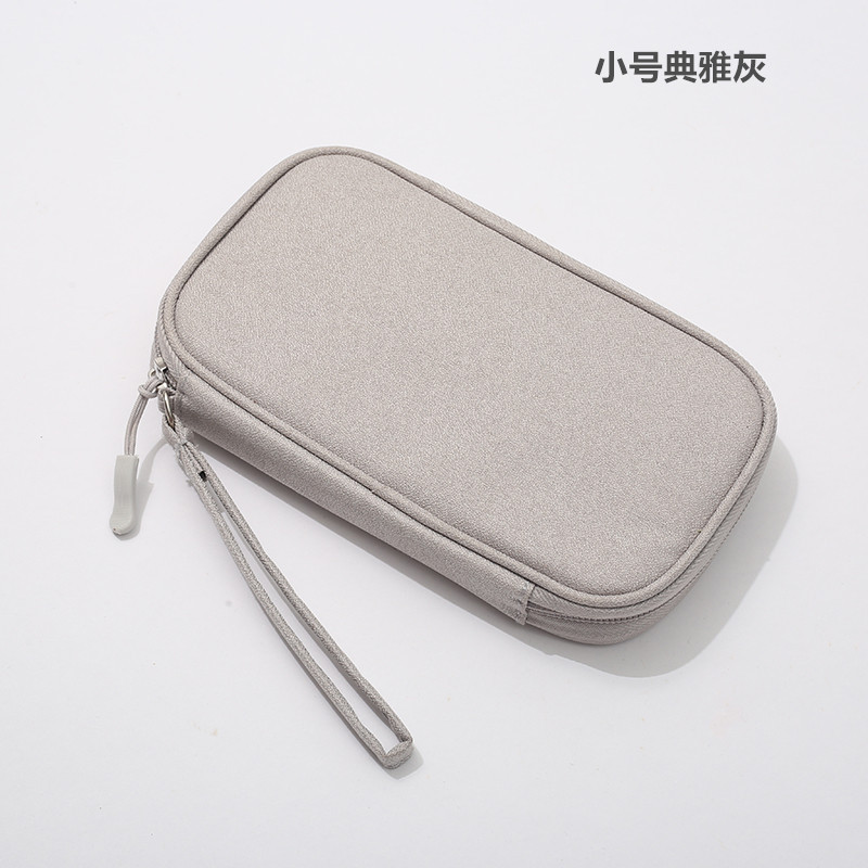 Bolsa de almacenamiento de cables de datos al por mayor, accesorios digitales multifuncionales, banco de energía, cubierta protectora de disco duro, almacenamiento portátil de viaje