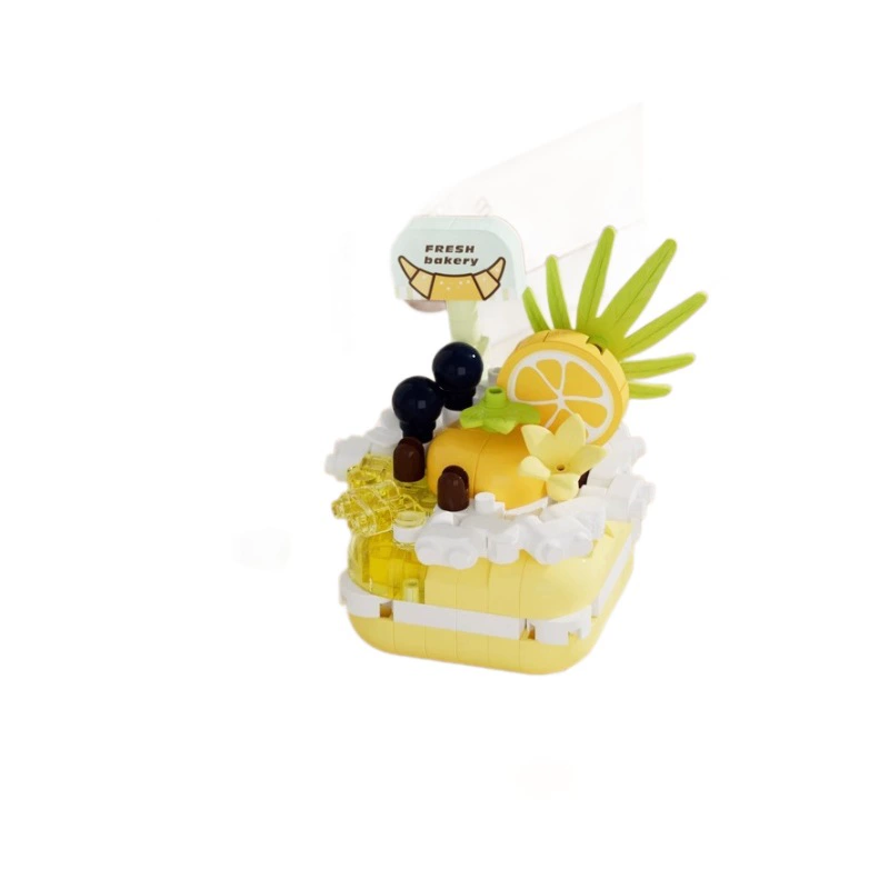 Acrylic building block dessert set, multi cake models, birthday gift box
