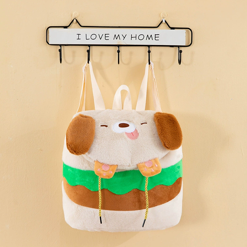 Cartoon Backpack, Plush Cute Bag, Multiple Sizes (32–40 cm) Shoulder/Backpack Style