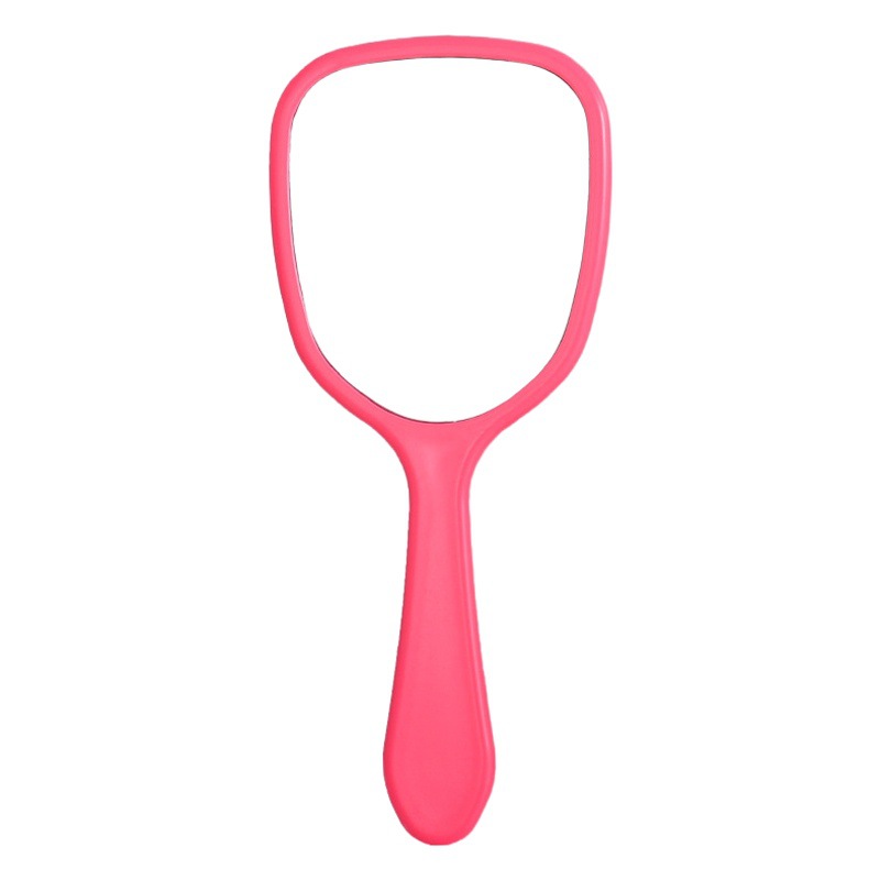 Espejo de Mano de Una Sola Cara Portátil de Plástico para Maquillaje image 1