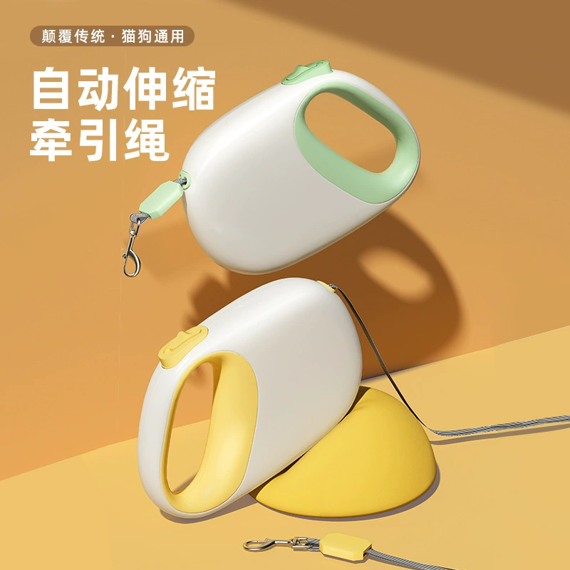 Поводок для домашних животных, свободно выдвижной, безопасный, светоотражающий, противоразрушительный, для прогулок с собакой, средний и большой, 5 м, поводок для собаки