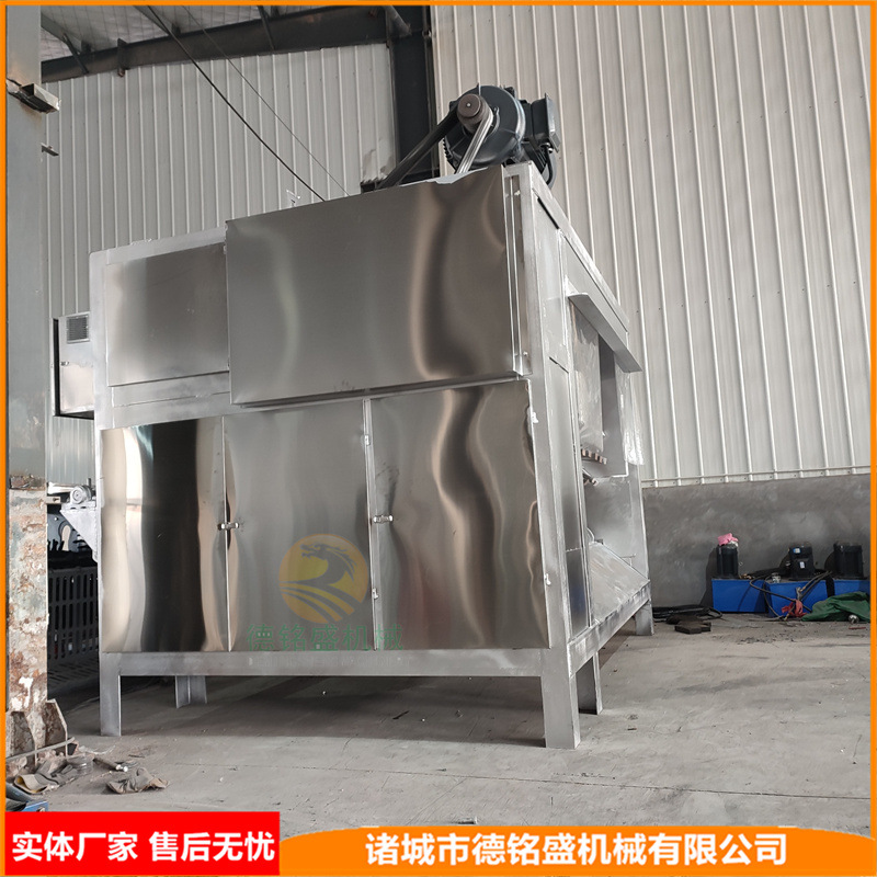 大 液压电机的马骡子褪毛机 连续式肉驴全自动打毛机 恒温浸烫池