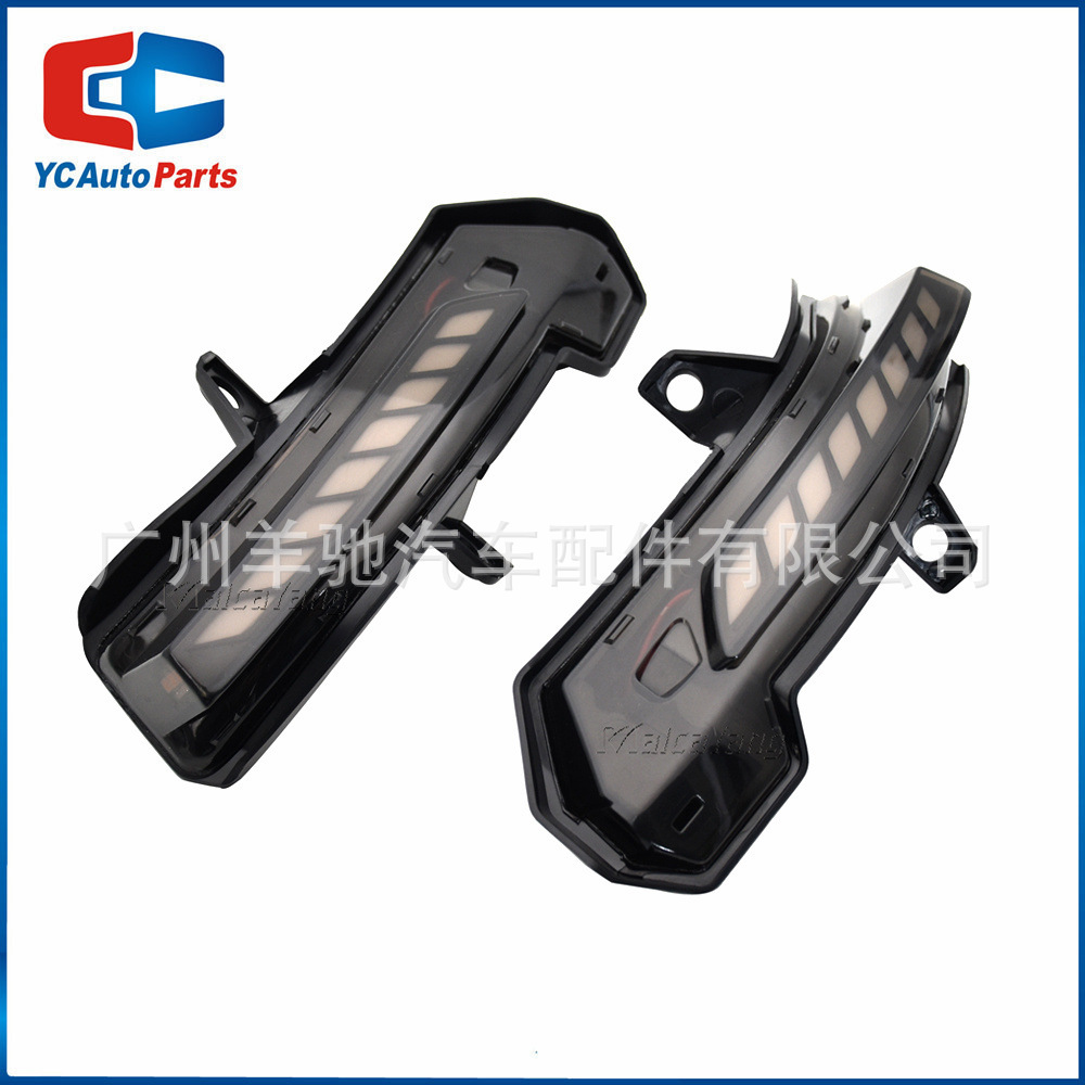 Aplicable a Cadillac XT4 XT5 XT6 Lámpara de flujo LED Espejo retrovisor dinámico Luz de dirección