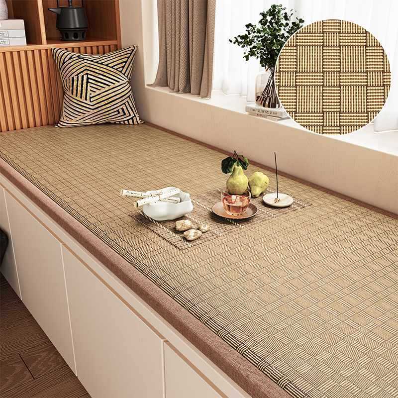 Balcón ventana flotante cojín de arroz se puede personalizar cojín de ventana flotante cojín de sillón de ventana cuatro estaciones engrosado nuevo dormitorio cojín de caña