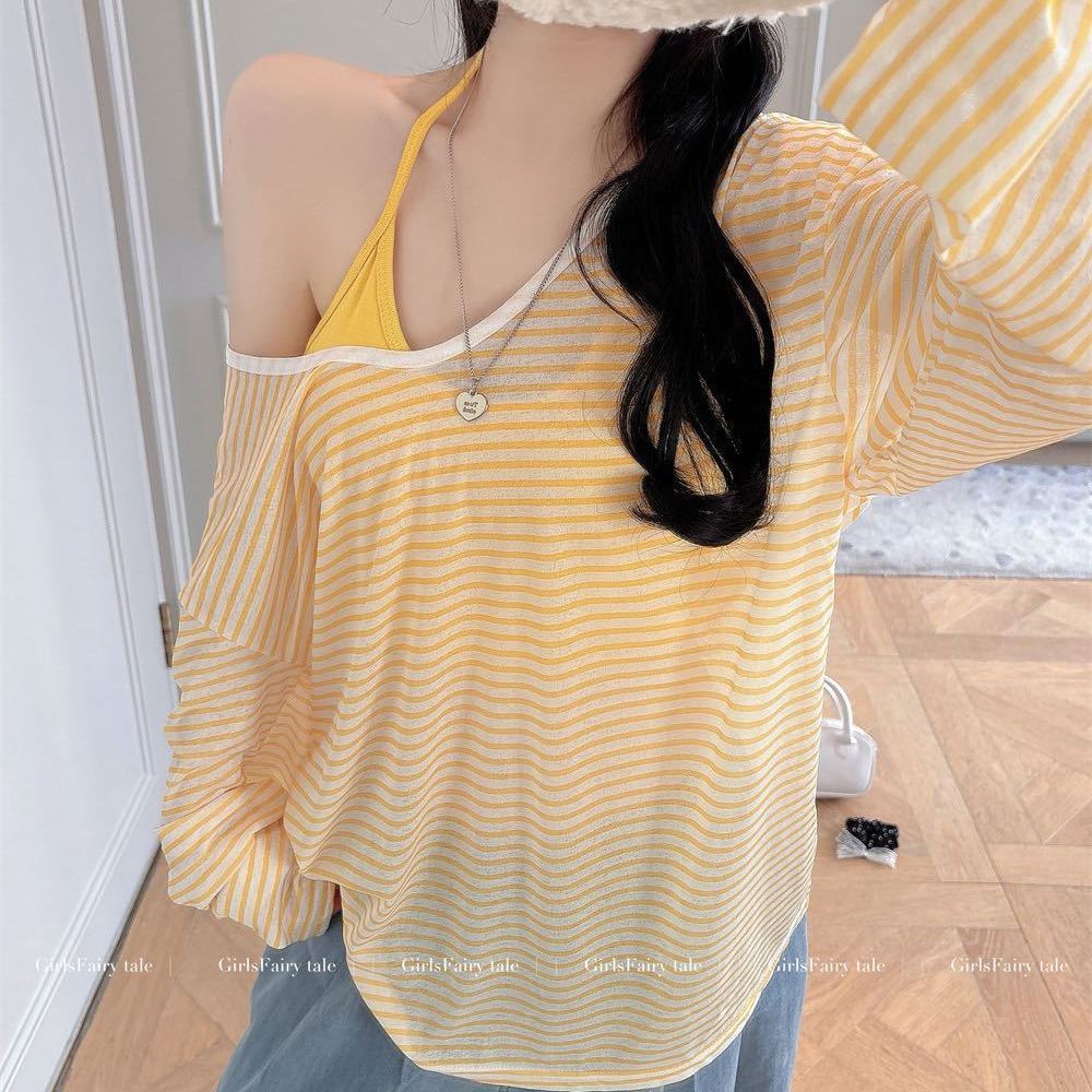 Blusa de Protección Solar para Mujer de Poliéster