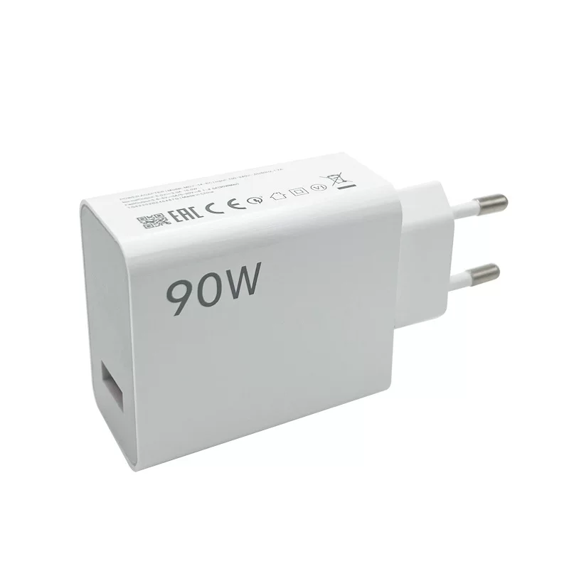 Применимо к 90W зарядному устройству Xiaomi с европейским стандартом Xiaomi 14 Redmi K70 быстрая зарядка головка по американскому стандарту прямые продажи
