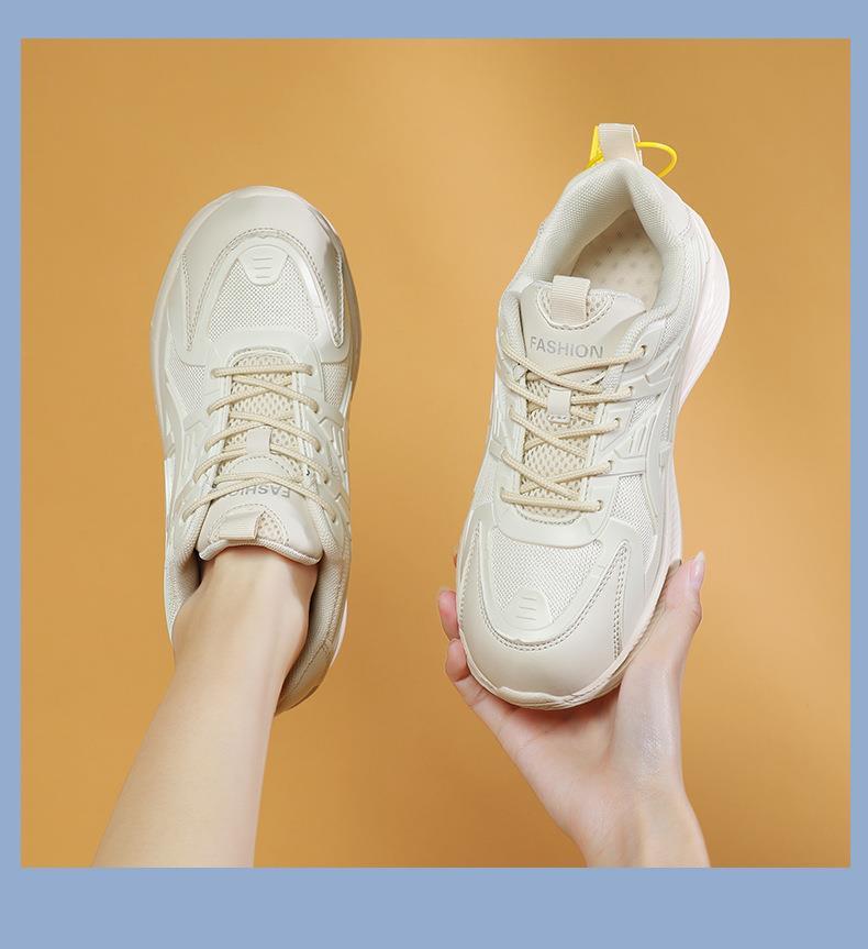 Women Ladies Tennis Shoes Walking Shoes Sneakers Synthetic Rubber Sole Cushioned Easy To Clean Footgear_voghion.com