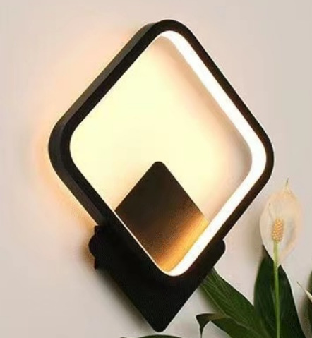 Transfronterizo dedicado lámpara de pared led post-moderno simple estudio creativo corredor patio acrílico lámpara de noche lámpara de pared