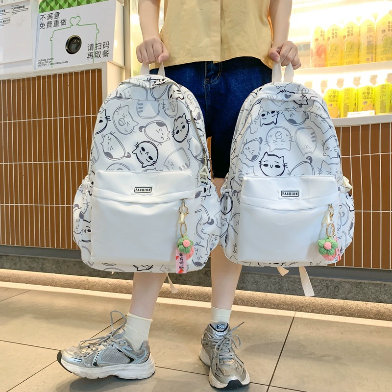 School bag, cute capacious waterproof backpack for leisure for traveling, 2023 collection, wholesale