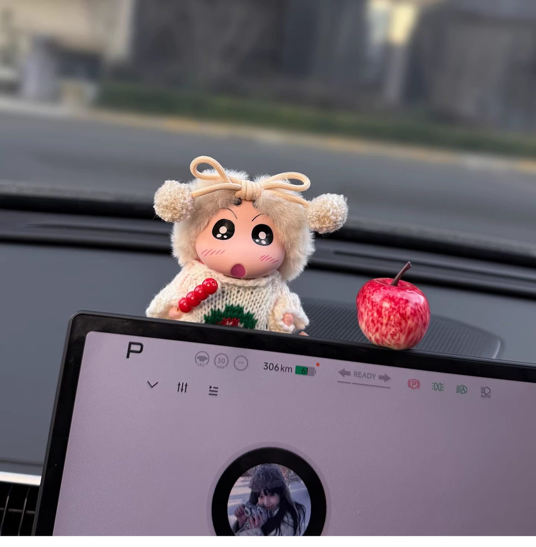 New Model of Xiaoxin Car Ornaments, Interesting Car Interior Decorations, Cute Little Ornaments for the Car Dashboard Screen