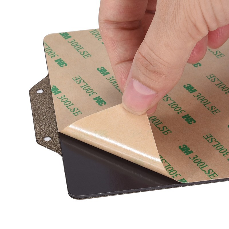 Impresora 3D plataforma de placa PEI de doble cara pulverización de película de acero de resorte chapa magnética cama caliente acessorios Voron Ender