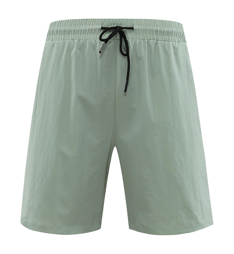 Pantalones cortos lulu pantalones de baloncesto de secado rápido de uso externo delgado de seda de hielo de verano para hombres pantalones cortos deportivos de ejercicio de ocio de cinco puntos